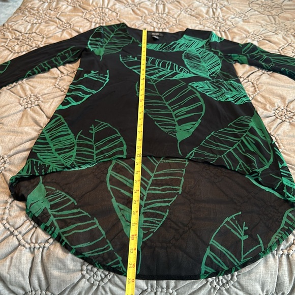 Alfani size small beautiful leaf tunic top 💚 - Picture 8 of 11